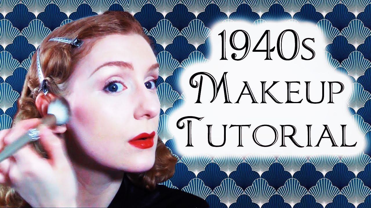 💄 1940s Makeup Tutorial // How to Create an Old Hollywood Makeup Look 💄