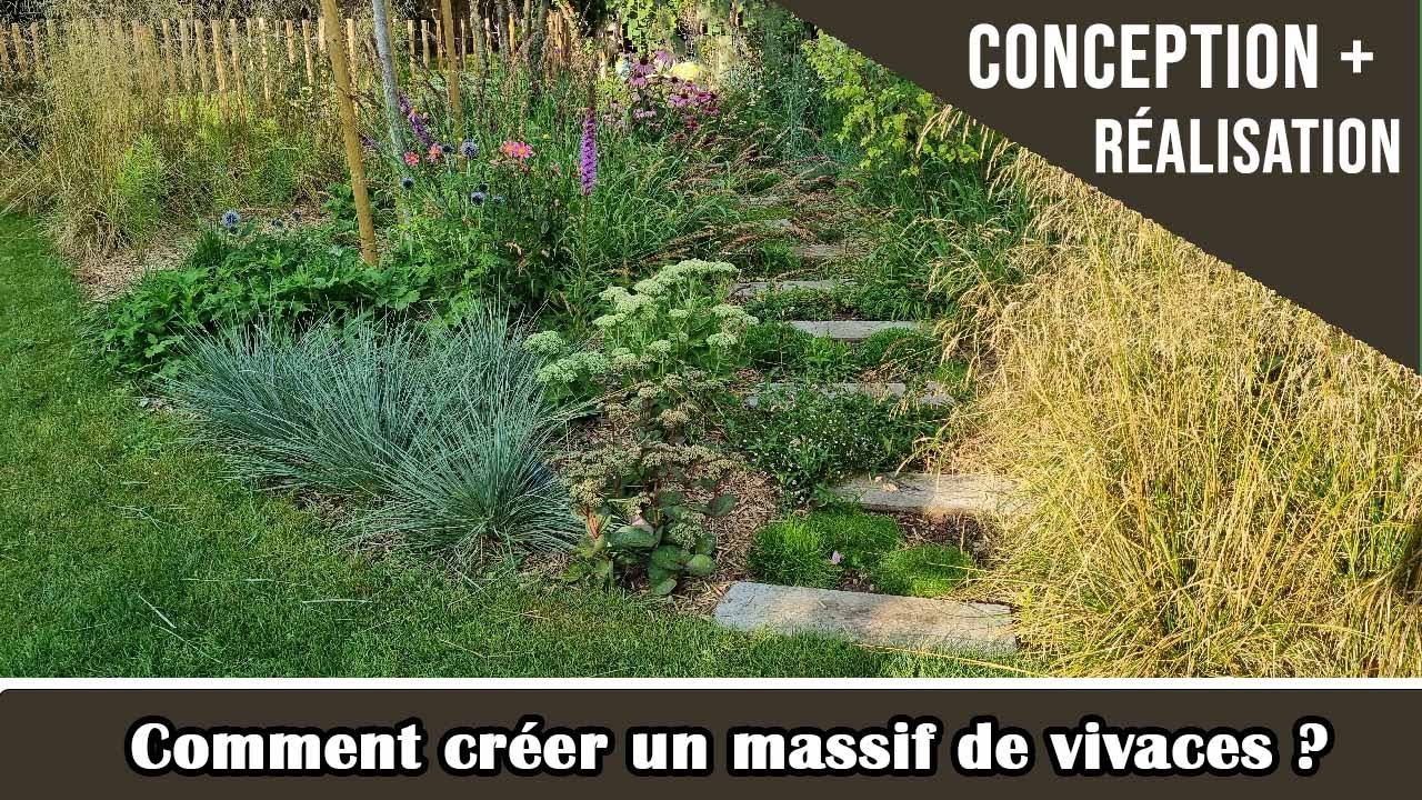 Créer un superbe parterre de plantes vivaces !