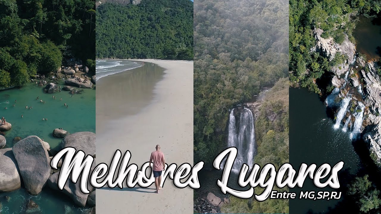 TOP 7 MELHORES lugares para VIAJAR BARATO no BRASIL - melhores destinos nacionais - MG/SP/RJ