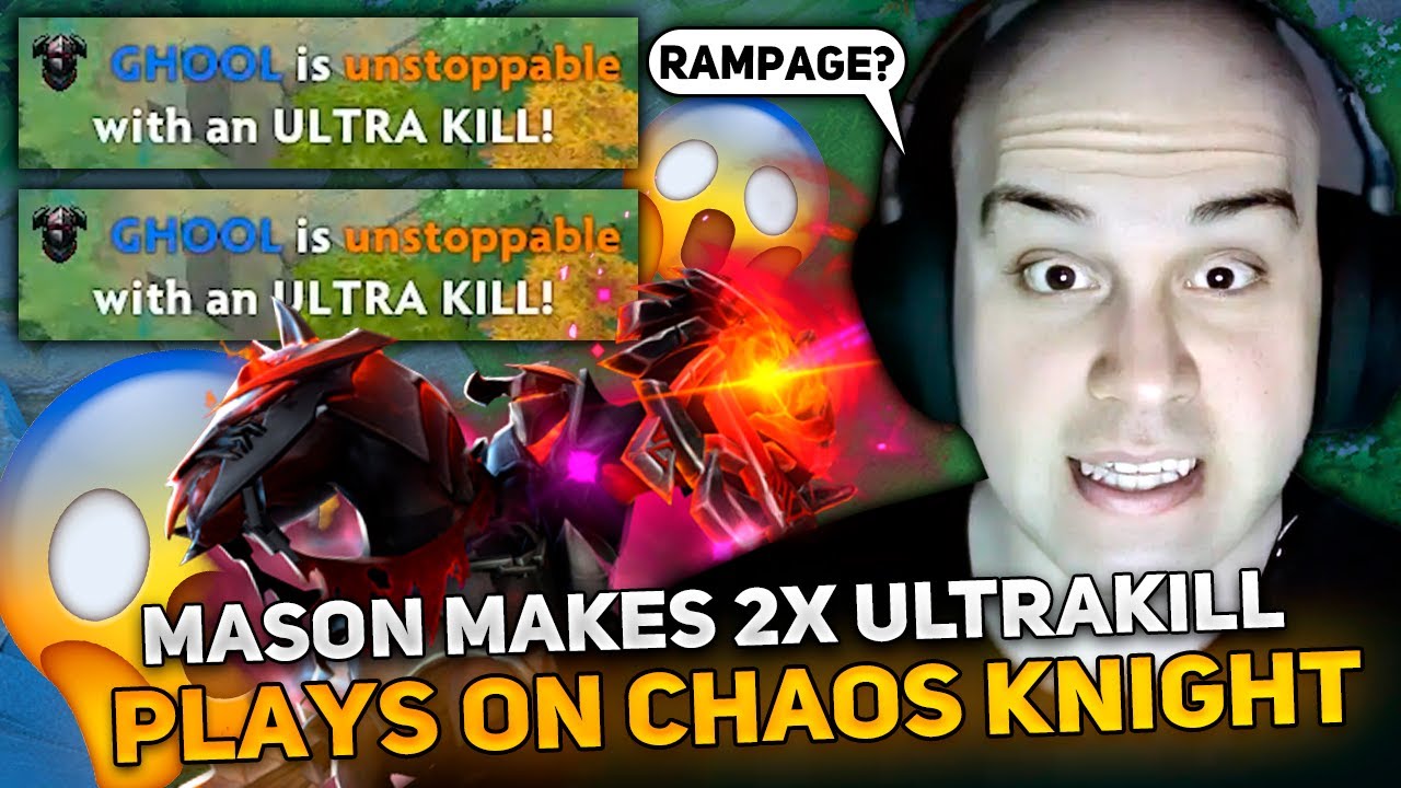 MASON makes 2X ULTRAKILL plays on CHAOS KNIGHT CARRY in 10K SMURF POOL!