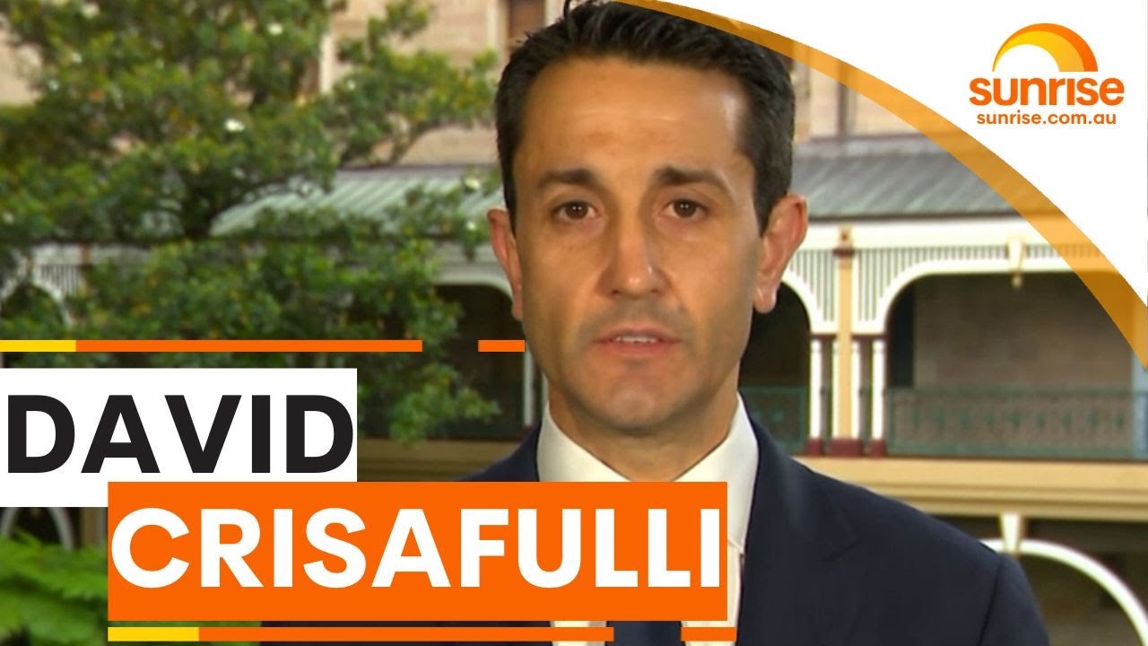 How will Crisafulli apply his 'adult crime, adult time' stance? | Sunrise