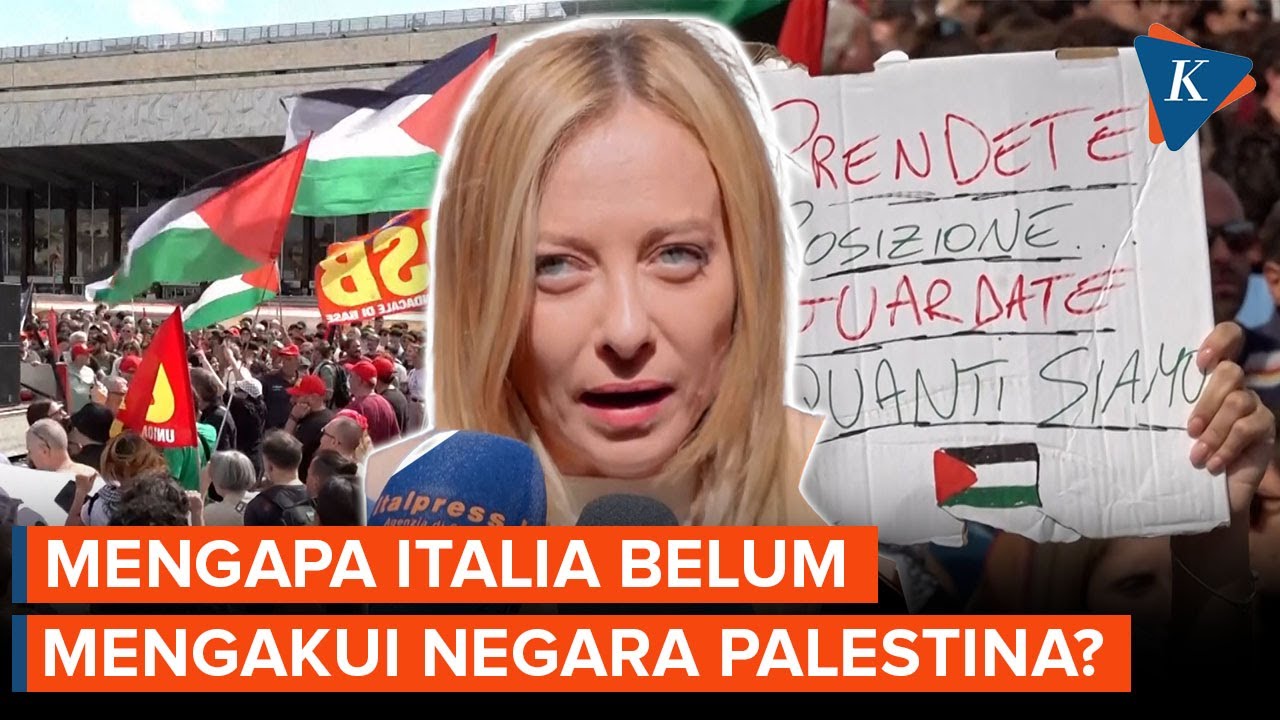 Didemo Warganya, Apa Alasan Italia Belum Mau Akui Kedaulatan Palestina?