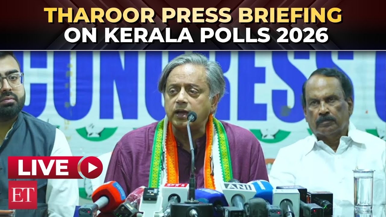 LIVE | Shashi Tharoor speaks on Kerala Elections 2026 | Press conference | BJP vs Congress