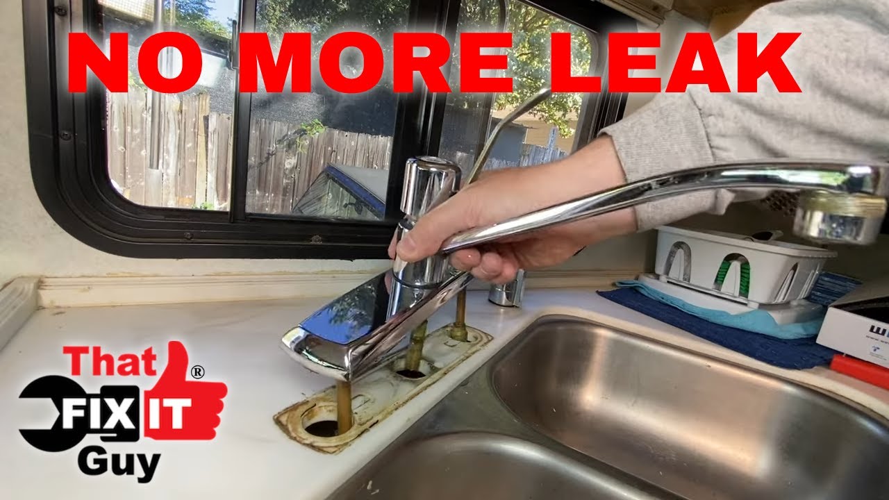 Replacing Kitchen Faucet In RV For a Friend!