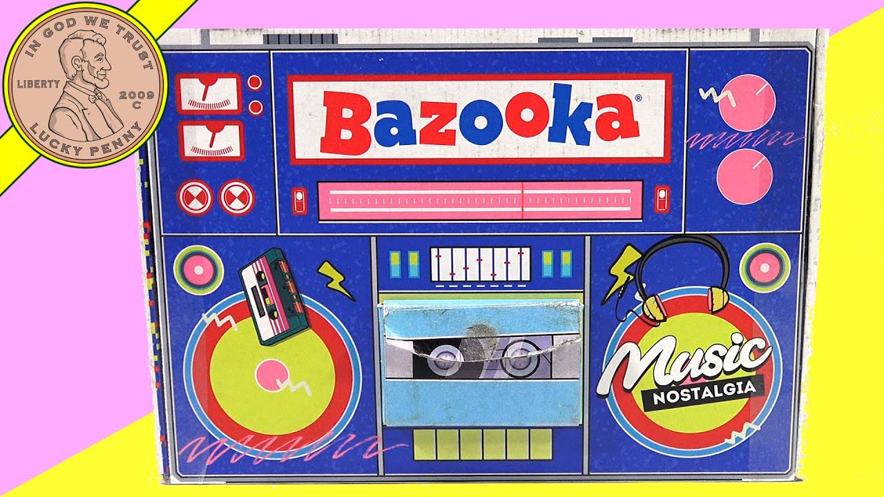 Original Bazooka Bubble Gum - Bazooka Joe Comic Strips!