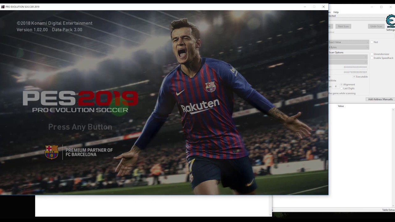 [PRO EVOLUTION SOCCER 2019] How to update/create PLAYER POINTER with Cheat Engine