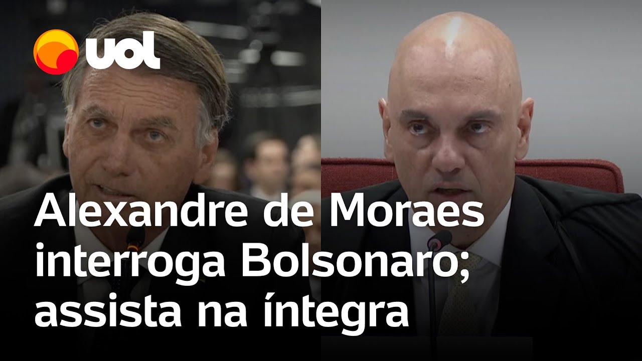 Bolsonaro no STF: veja a íntegra do interrogatório de Moraes ao ex-presidente por tentativa de golpe