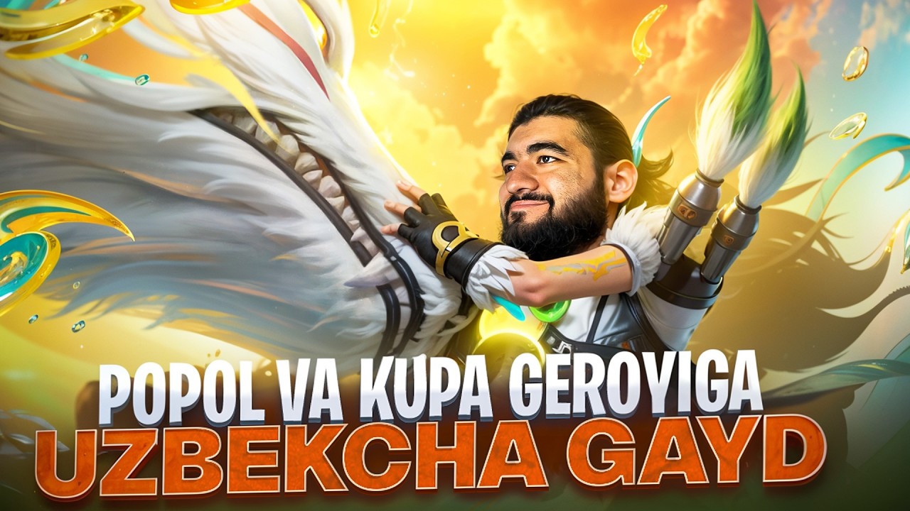 POPOL VA KUPA QAHRAMONIGA UZBEKCHA GAYD🐺🎮 I MOBILE LEGENDS BANG BANG