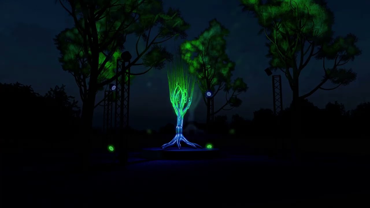 BIOLUMINESCENT LIGHTING INSTALLATION