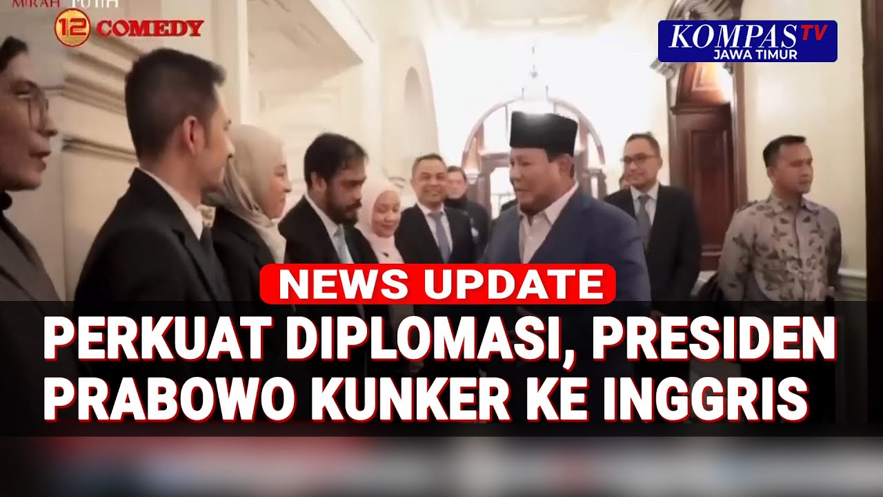 Presiden Prabowo Kunjungan Kerja ke Inggris, Perkuat Diplomasi Global