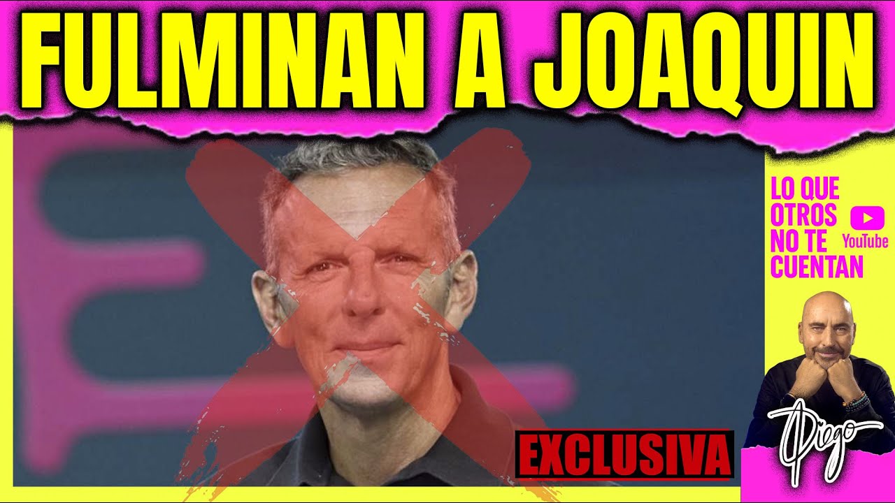 TELECINCO FULMINA A JOAQU&Iacute;N PRAT. LA DECISI&Oacute;N INTERNA QUE LO CAMBIA TODO.