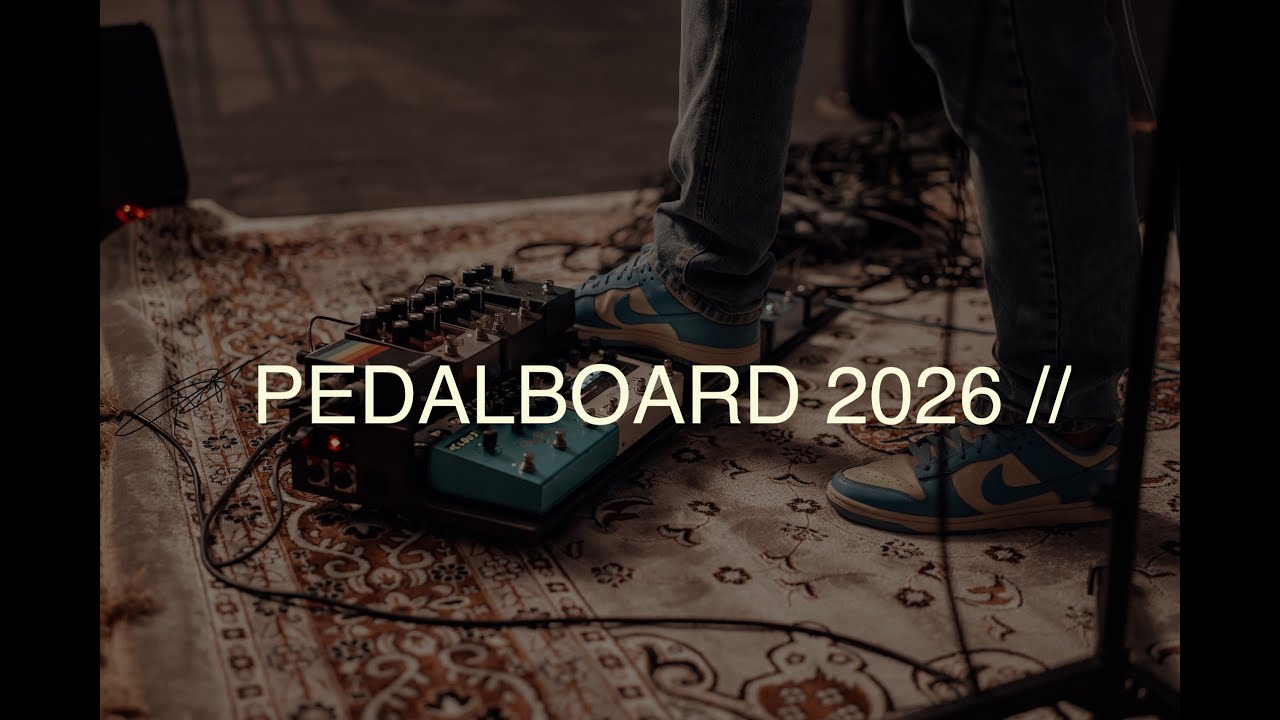 Pedalboard 2026 I Maior platarforma que ja montei!