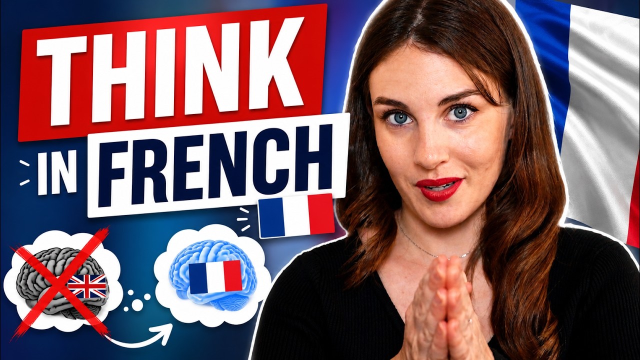 How To Speak FRENCH Without Translating In Your Head