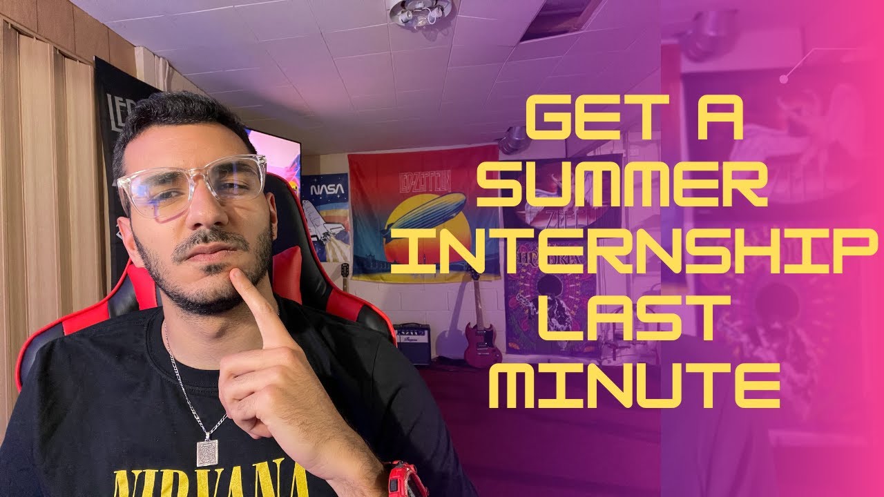 How to Get an Internship (Last Minute)
