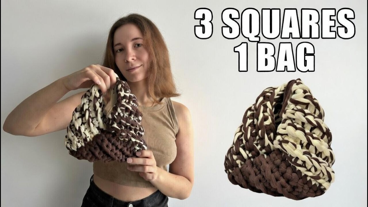 This Bag Is Only 3 SQUARES?! 😱 (Fast & Easy!)