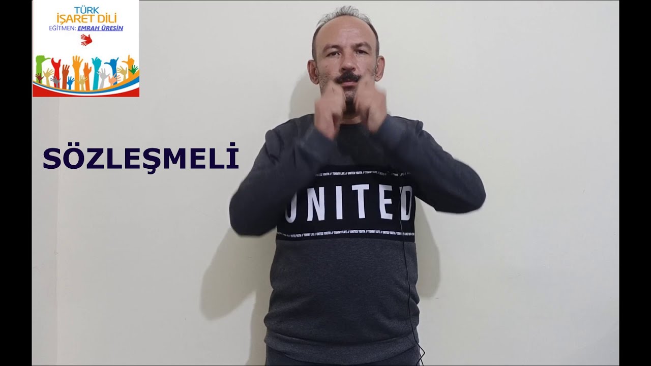İŞARET DİLİ İŞ HAYATI VE KIYAFETLER  (Çalışma hayatı ve giysiler )