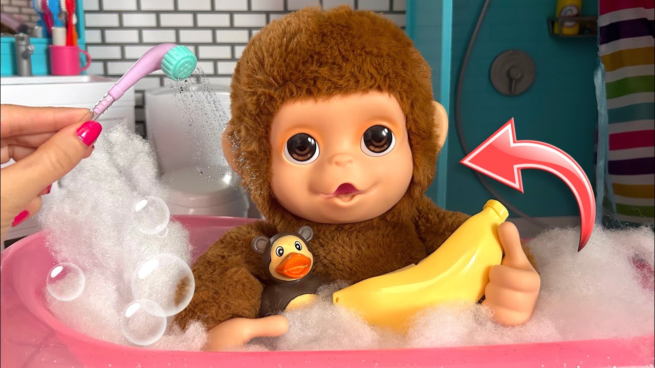 Baby Monkey Night Routine 🌙