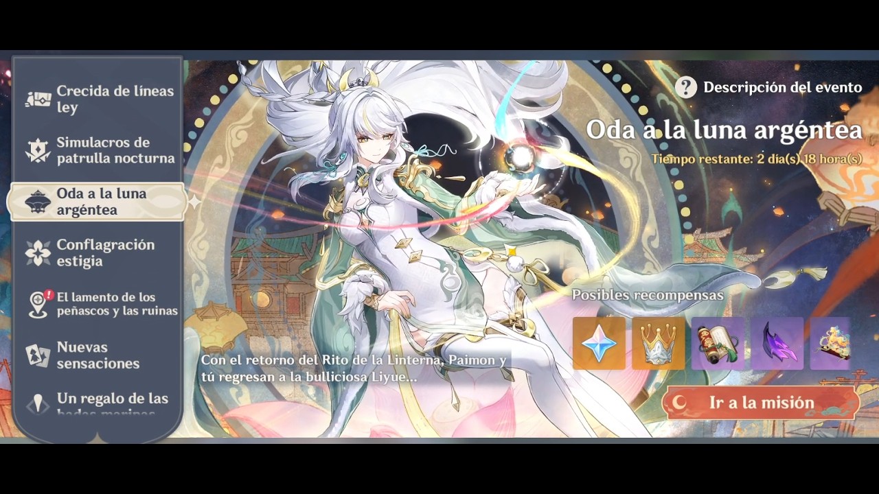 Oda a la Luna Argéntea (Luna IV - 6.3)