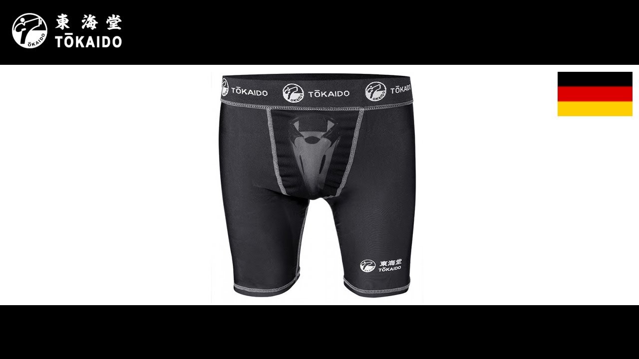 Tokaido Athletic Kompressions Shorts / Tiefschutz f&uuml;r Karate
