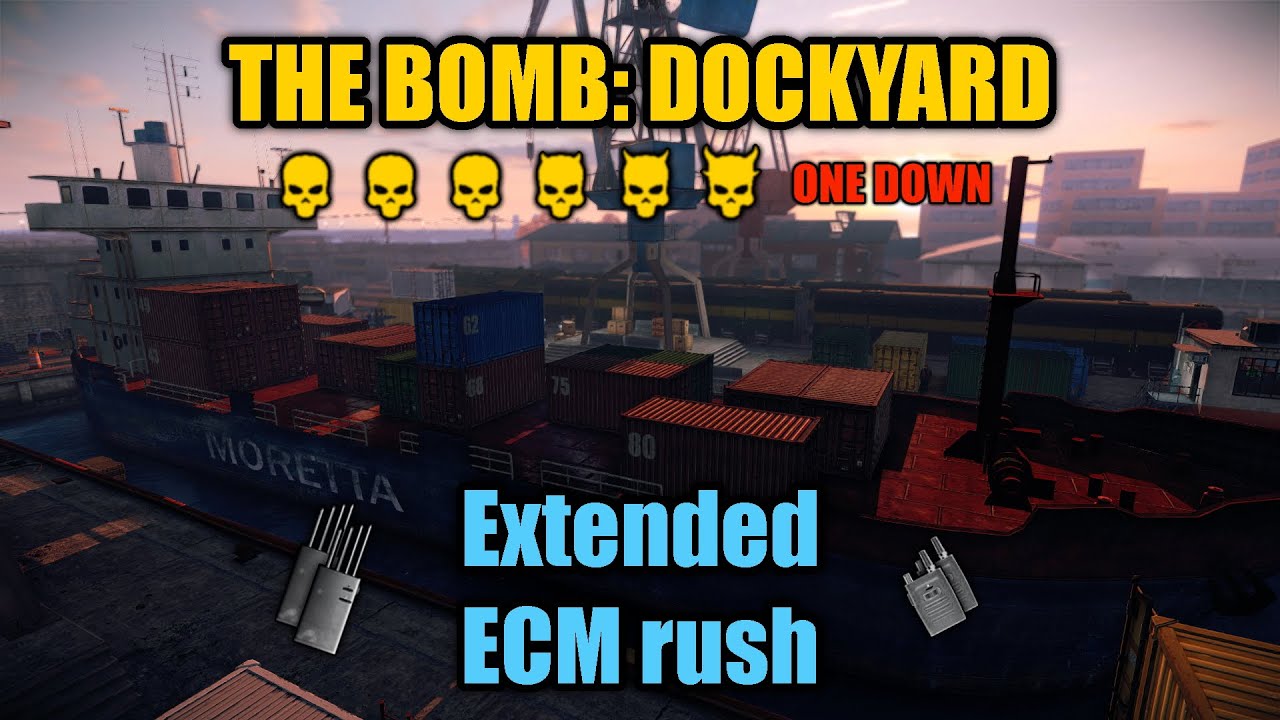 [PAYDAY 2] Bomb: Dockyard ECM rushed from start to finish