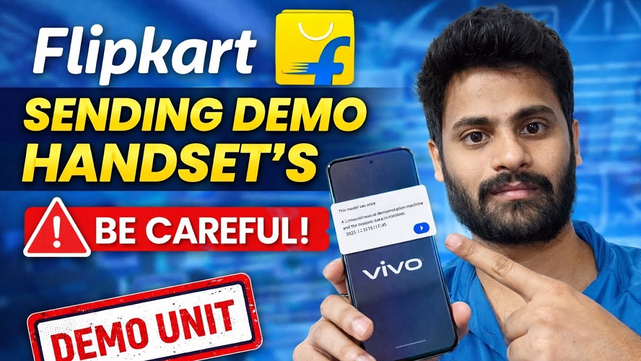 Flipkart Sent Me a DEMO Mobile Instead of New?! 😱 Be Careful Before Buying!#FlipkartDemoPhone #Scam