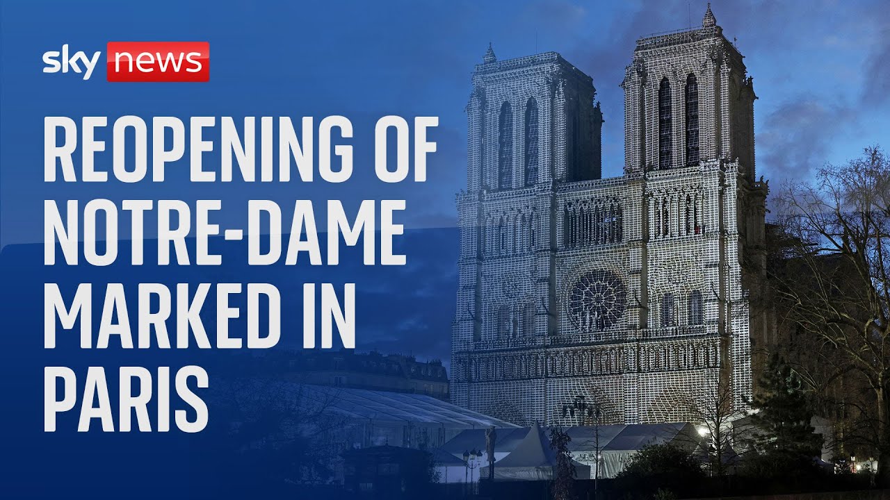 Reopening of Notre-Dame Cathedral marked in Paris