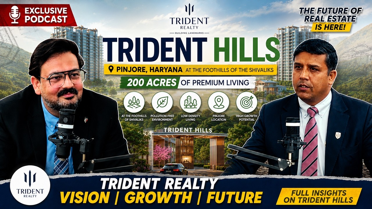 Trident Hills Panchkula Luxury Living in Nature Low Rise Floors Real Estate Investment 2026 #podcast