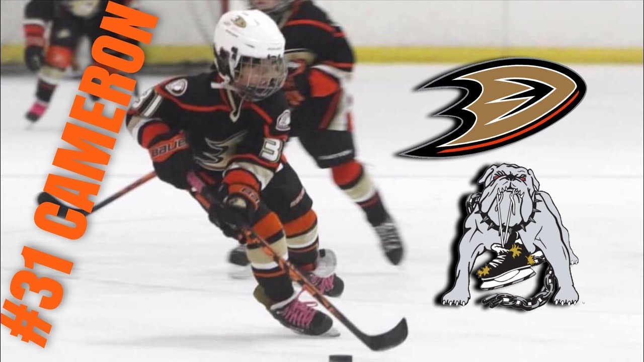 #31 CAMERON TROMPETA - Highlights Lakewood Jr Ducks vs Anaheim Ice Dogs. Squirt A (12-03-2017)