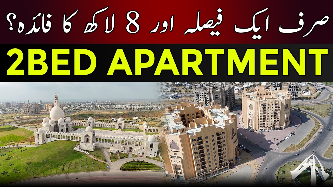 Just ONE Decision = 8 Lakhs Profit?! 🏡🔥 | 2 Bed Apartment in Bahria Town Karachi #bahriatownkarachi