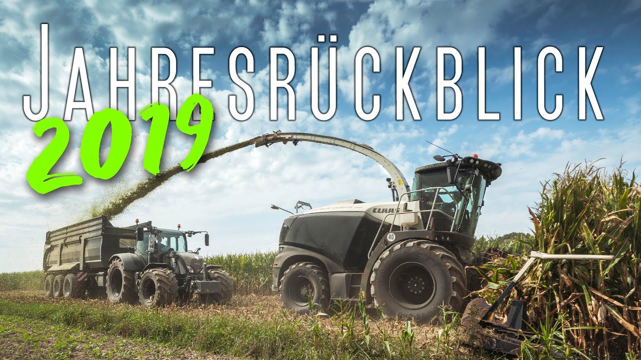 Jahresrückblick 2019 | Big Farming in Germany | Landwirtschaft in Deutschland | one year of farming