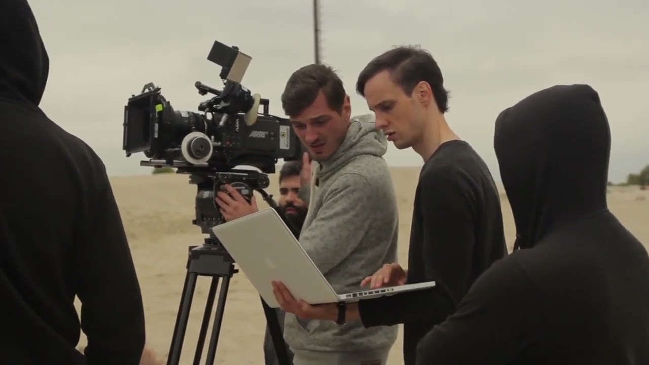Copyright free movie making stock footage