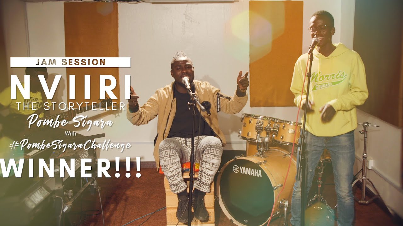 Nviiri the Storyteller Live Jam Session with Kinoti (Pombe Sigara Challenge) Winner.