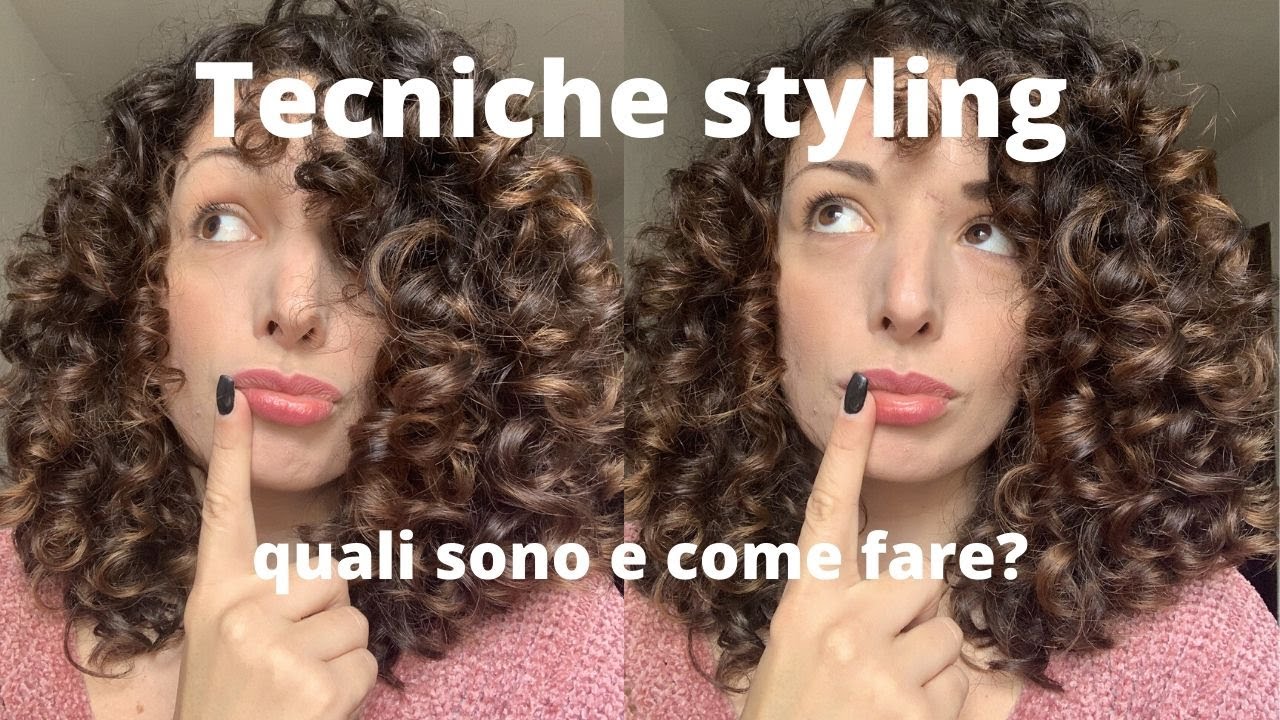 TUTTE LE TECNICHE STYLING PER CAPELLI RICCI PERFETTI/Curly Girl Method