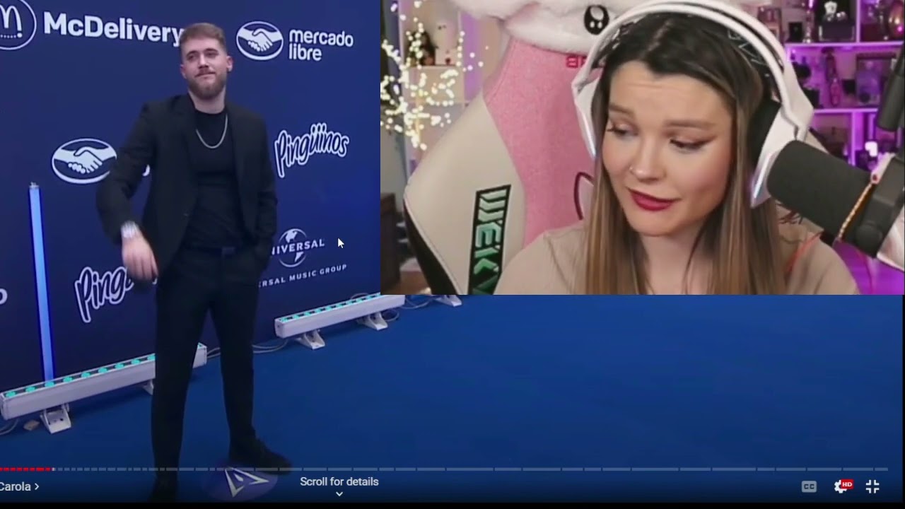 Aroyitt se pone nerviosa de lo guapo que es Carola