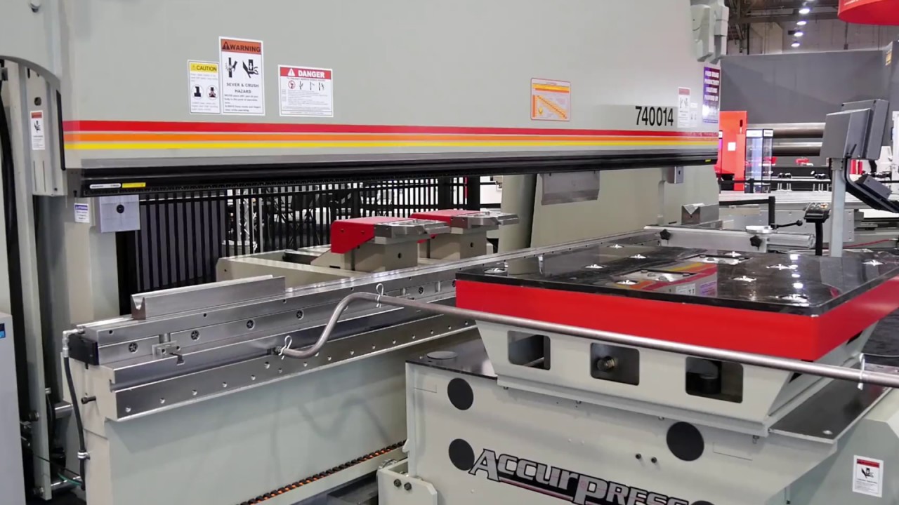 Accurpress Titan Sheet Follower: Automatic sheet following system
