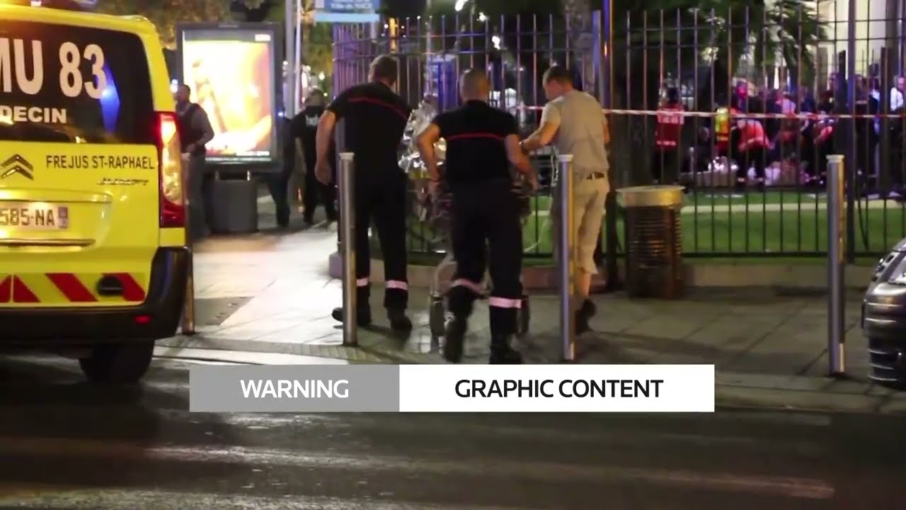 WARNING: GRAPHIC CONTENT - Eight to go on trial over 2016 Nice truck attack