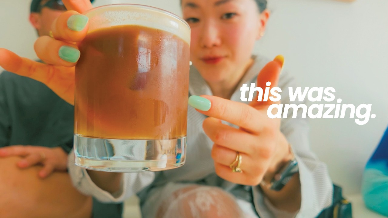 Trying out Melbourne's new cafes & matcha bars | ube matcha, salt bread, mont blancs etc