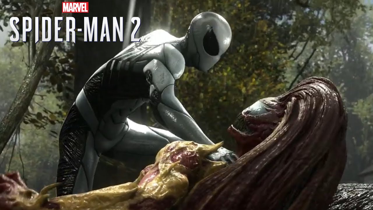Spider-Man 2 PS5! Scream VS Spider Man With Better Anti Venom Suit!