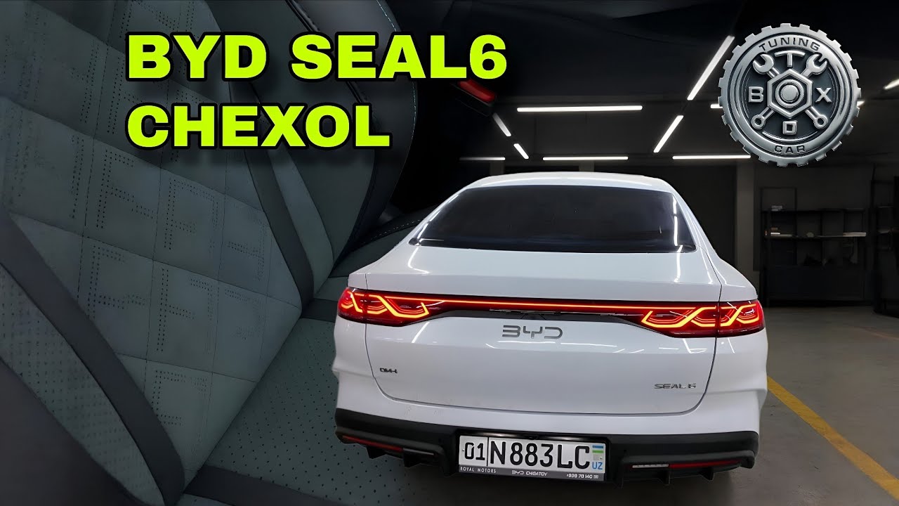 BYD SEAL 6 &mdash; AJOYIB CHEXLAR VA POLIKLAR! | НОВЫЕ СТИЛЬНЫЕ ЧЕХЛЫ И ПОЛИКИ ДЛЯ BYD SEAL 6!