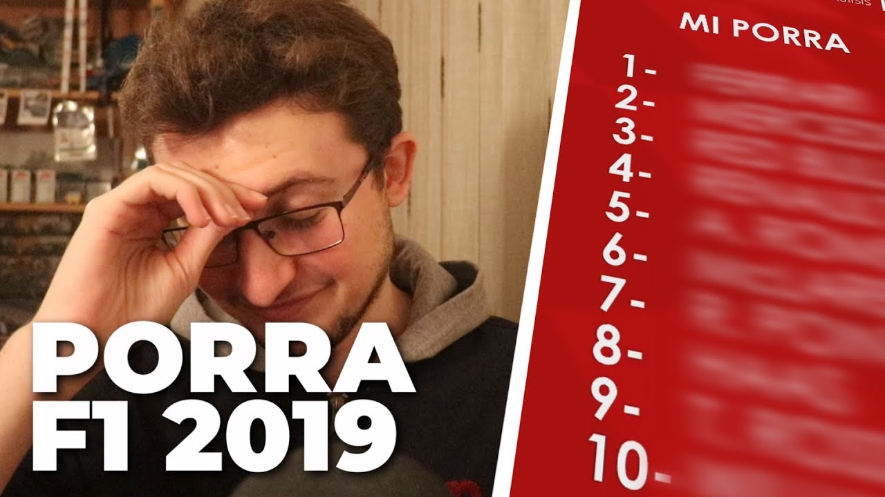 ¿Acerté la porra de la temporada 2019 de Fórmula 1? | Efeuno | Víctor Abad