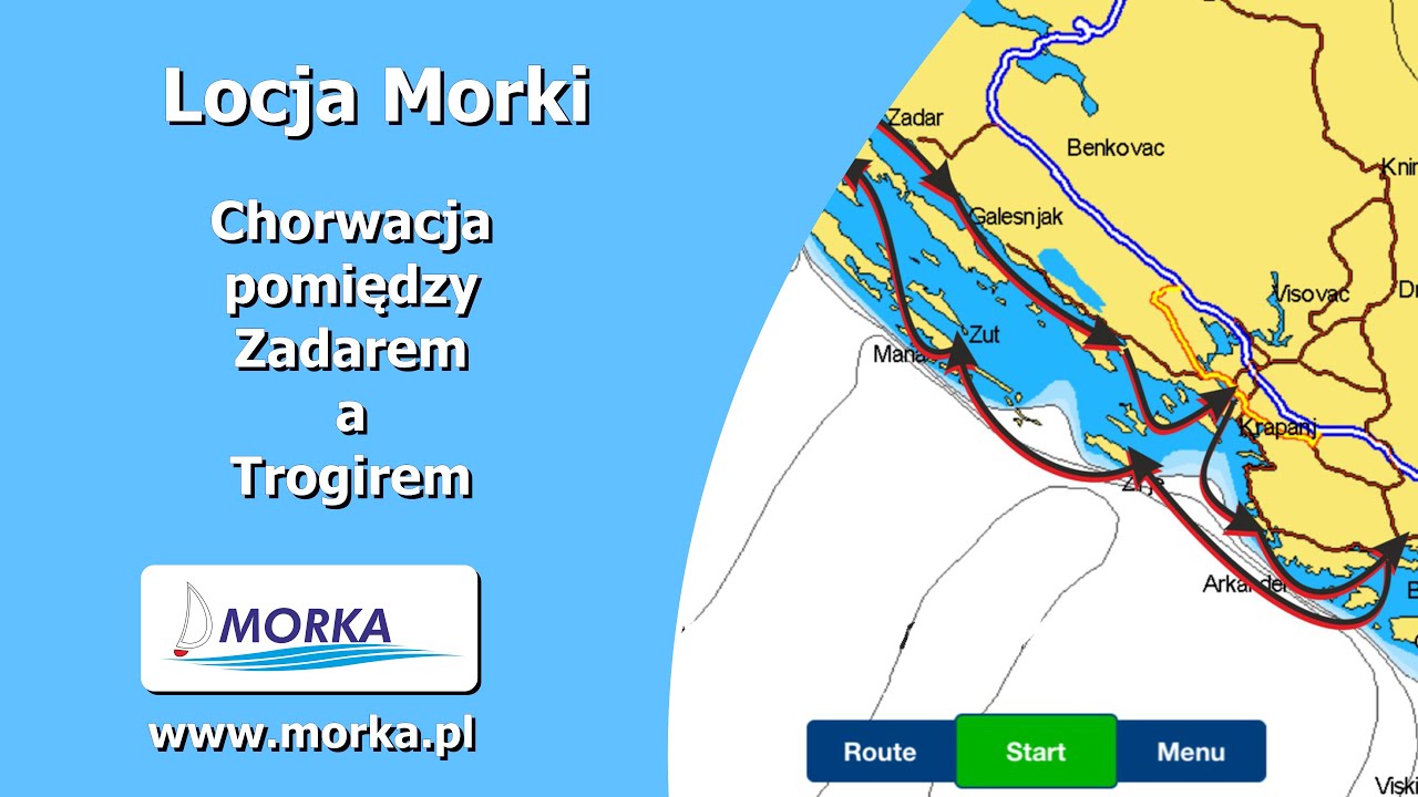 Locja Morki - #1 Chorwacja, między Zadarem a Trogirem