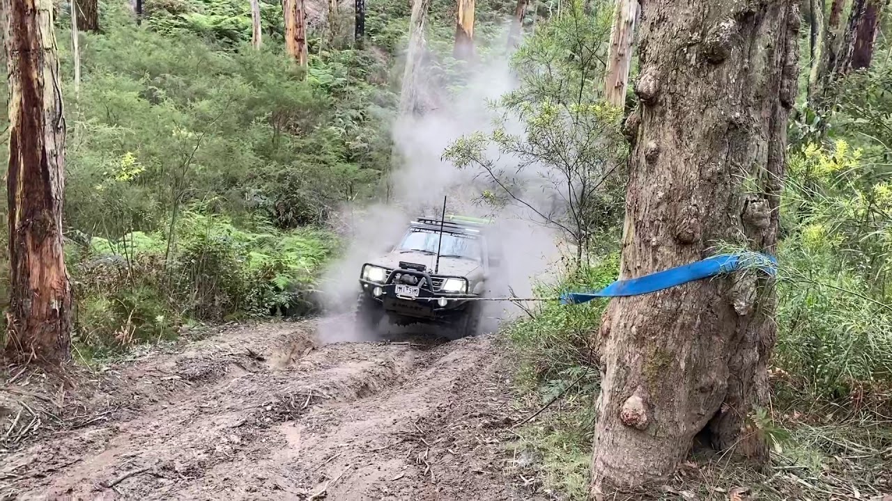 Solo Otways 4X4 Adventure - Post Lockdown run - Limiter, Mud and winching
