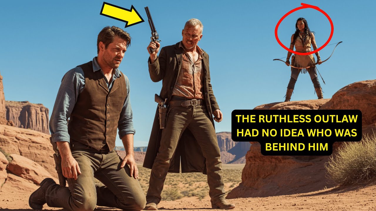 The Outlaw Had the Cowboy At Gunpoint... Until A SURPRISE Comanche Archer Intervenes