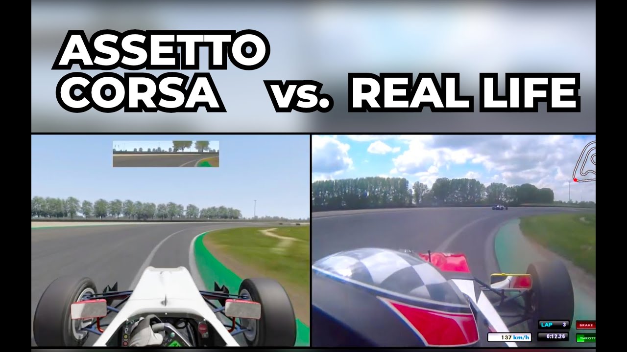 Assetto Corsa vs. Real life / Formula Renault 2.0 / Slovakiaring