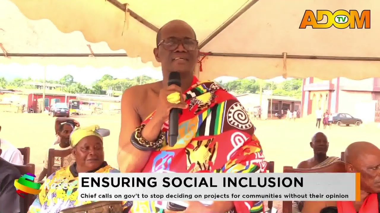 Chief calls on gov't to stop deciding on projects for communities without their opinion