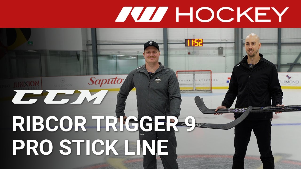 CCM RibCor Trigger 9 Pro Stick Line // On-Ice Insight