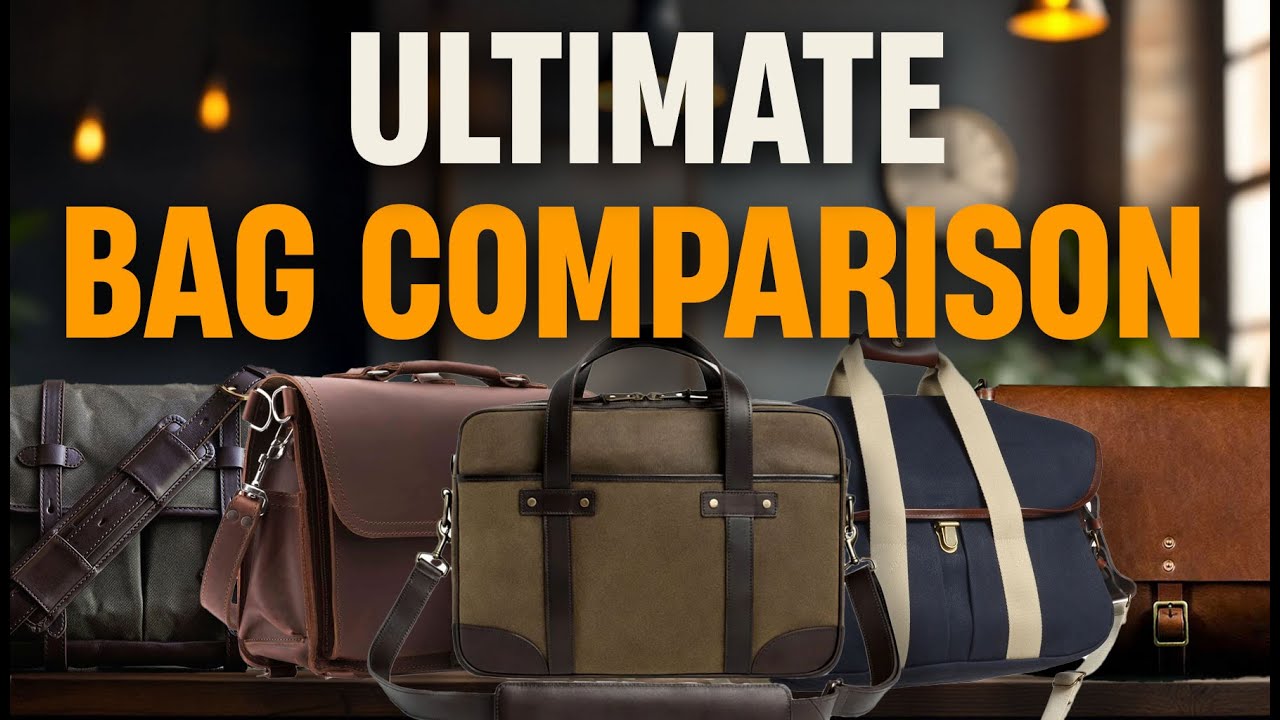 The BEST Work Bags for Men | Thursday vs Satchel & Page vs Saddleback vs Cravar vs BDC