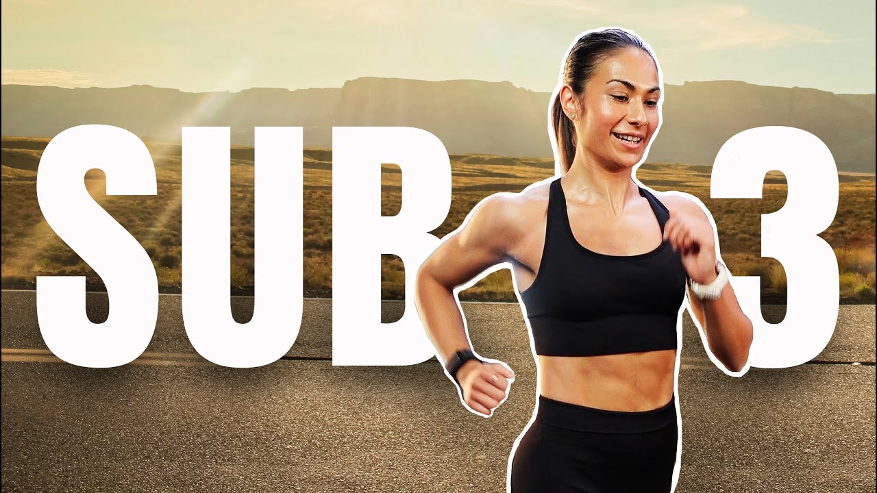 The Road To A Sub 3 Hour Marathon Begins | My Weekly Training Split. Ep.1