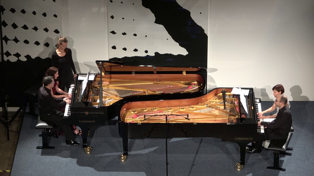 Sensemayá for 2 pianos 8 hands by Silvestre Revueltas (arr. Efraín González)
