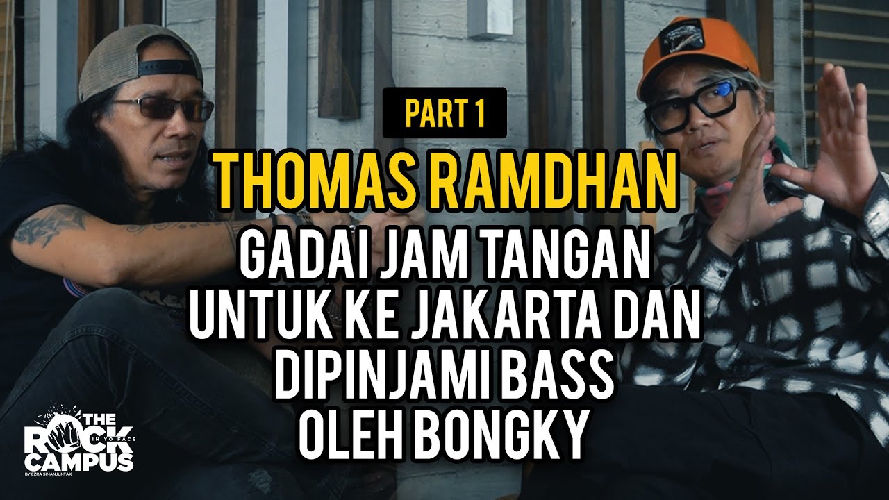 Thomas: Pemusik Kadang Dianggap Kayak Badut, Buat Gue Musik Itu Sakral - TRCIYF #therockcampus
